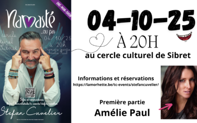 Stefan Cuvelier en Spectacle au Cercle Culturel de Sibret