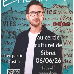 Étienne S au cercle culturel de Sibret